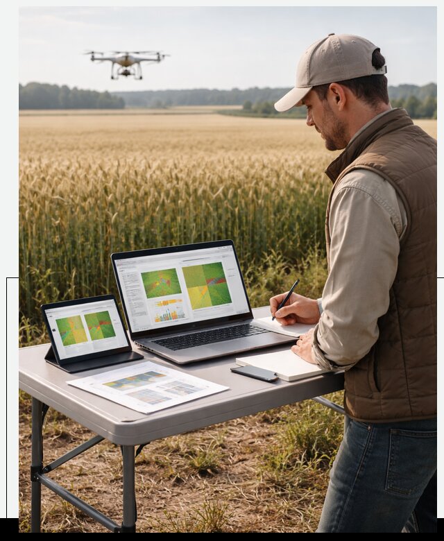 Система AI прогнозирования урожайности для точных агрономий в Курчатове