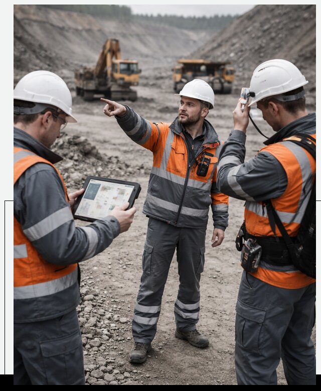 Система контроля персонала для горнодобывающей отрасли в Курчатове