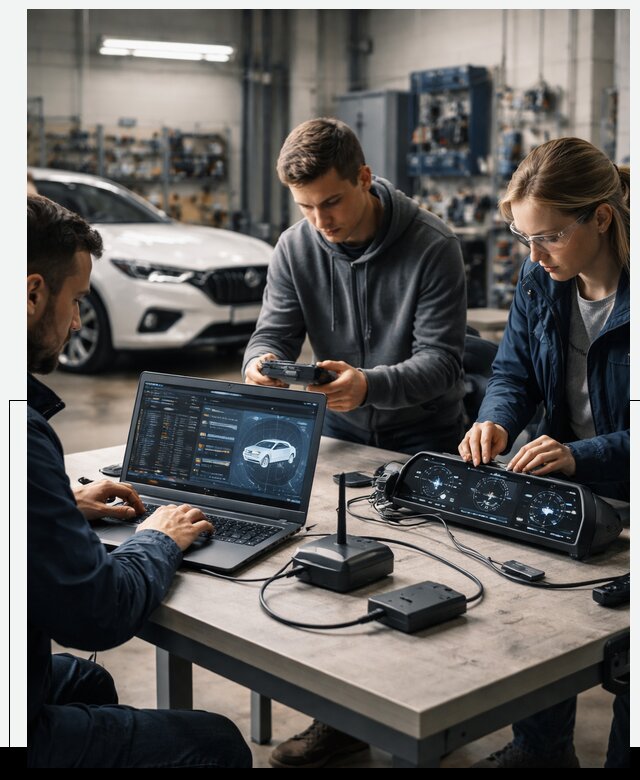 Разработка Connected Car и ПО для автопрома в Курчатове