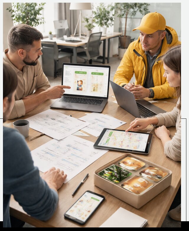 Разработка агрегатора доставки еды в Курчатове от 15282 р., АвикейКрч