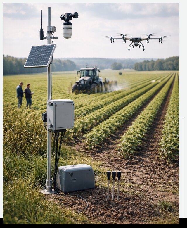 Разработка IoT мониторинга полей в Курчатове от 8660 р. | АвикейКрч